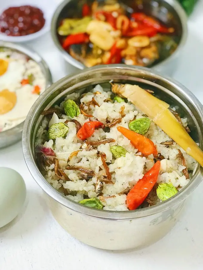 Resep Nasi Liwet Pedas dengan Petai