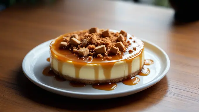 Resep Biscoff Cheesecake yang Lembut tanpa Oven